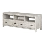 South Shore Exhibit TV Stand For 60in TVs, Seaside Pine