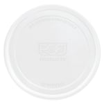 Eco-Products Renewable & Compostable Round Deli Containers Lids For 5 Oz Containers, White, Pack Of 2,000 Lids