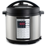 Commercial Chef 13-in-1 Electric Pressure Cooker, 6.3-Quart, Silver