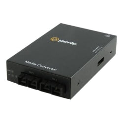 Perle S-100MM-S2SC120 - Media converter - 100Mb LAN - 100Base-FX, 100Base-ZX - SC multi-mode / SC single-mode - up to 74.6 miles - 1310 nm / 1550 nm