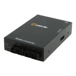 Perle S-100MM-S2SC120 - Media converter - 100Mb LAN - 100Base-FX, 100Base-ZX - SC multi-mode / SC single-mode - up to 74.6 miles - 1310 nm / 1550 nm