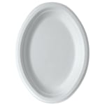 Eco-Products Sugarcane Plates, 10in x 7in, White, Pack Of 500 Plates