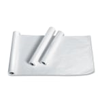 Medline Standard Exam Table Paper, 18in x 125ft, Crepe, Carton Of 12 Rolls