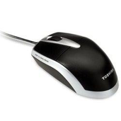 Toshiba USB Laser Mouse - Laser - USB - Silver