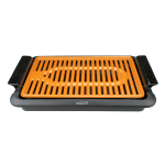 Brentwood 1,000-Watt Indoor Electric Copper Grill, Black