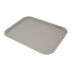 Carlisle Standard Trays, 14in x 18in, Gray, Case Of 12