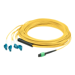 AddOn - Patch cable - LC single-mode (M) to MPO single-mode (F) - 3 m - fiber optic - 9 / 125 micron - OS1 - halogen-free - yellow