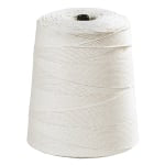 Partners Brand Cotton Twine, 16-Ply, 40 Lb, 3,100ft, White