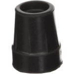 Brazos Rubber Cane Tip, 3/4in, Black