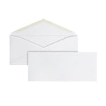 Office Depot Brand #10 Envelopes, Gummed Seal, 30% Recycled, White, Pack Of 250