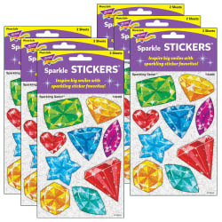 Trend Stinky Stickers, Scoop Squad/Chocolate, 48 Stickers Per Pack, Set Of 6 Packs