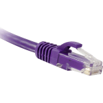 ENET Cat6 Purple 50 Foot Patch Cable with Snagless Molded Boot (UTP) High-Quality Network Patch Cable RJ45 to RJ45 - 50Ft - Lifetime Warranty