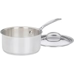 Cuisinart Chefs Classic Saucepan - Dishwasher Safe - 2 quart - 2nd Saucepan 3rd Saucepan - Stainless Steel Body - Stainless Steel Handle