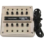 Califone 10-Position Stereo Jack Box - Audio Line In - Audio Line Out