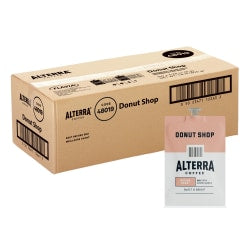 FLAVIA Coffee ALTERRA Single-Serve Coffee Freshpacks, Donut Shop Medium Blend, Carton Of 100