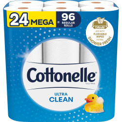 Cascades PRO Perform, Latte 2-ply Toilet Paper, 100% Recycled, 400 Sheets Per Roll, Pack Of 80 Rolls