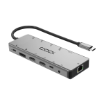 CODi 13-in-1 Multi-Port - Docking station - USB-C - 2 x HDMI, DP - 1GbE