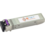 ENET Ruckus (Formerly Brocade) Compatible E1MG-BXD-120K TAA Compliant Functionally Identical 1000BASE-BX Bi-Di SFP 1570nm TX/1510nm RX 120km w/DOM Single-mode Simplex LC - Programmed, Tested, and Supported in the USA, Lifetime Warranty