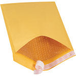 Partners Brand Kraft EZ Open Tear-Tab Bubble Mailers, #5, 10 1/2in x 16in, Pack Of 25