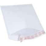 Office Depot Brand White Self-Seal Bubble Mailers, #2, 8 1/2in x 12in, Pack Of 25