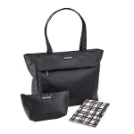 Geoffrey Beene 3-Piece Womens Business Tote Set, Black