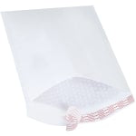 Partners Brand White Self-Seal Bubble Mailers, #4, 9 1/2in x 14 1/2in, Pack Of 25