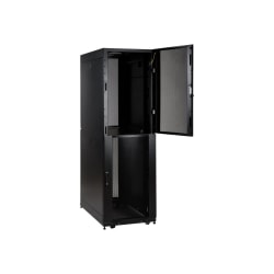 Tripp Lite 42U Rack Enclosure Server Cabinet Co-Location w/ Doors & Sides - Rack cabinet - black - 42U