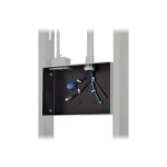 Chief Proximity In-Wall Storage Box - Compatible with Thinstall and Fusion Wall Mounts - Black - Enclosure - black - in-wall mounted