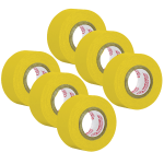 Mavalus Tape, 1in x 324in, Yellow, Pack Of 6