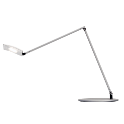 Koncept Mosso Pro Desk Lamp, Incandescent 18-7/16inH, Silver