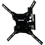 Stanley TMX-104FM Wall Mount for TV - Matte Black - 23in to 55in Screen Support - 60 lb Load Capacity - 400 x 400 - Yes - 1