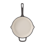 Masterpro Bergner Iron Fry Pan With Helper Handle, 10in, Fog