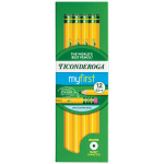 Ticonderoga My First Beginners Elementary Pencils, HB Lead, Pack of 12