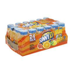 SunnyD Tangy Original Orange-Flavored Citrus Punch, 6.75 Oz, Pack Of 24