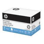 HP Office 3-Hole Punched Multi-Use Printer & Copy Paper, Ultra White, Letter (8.5in x 11in), 5000 Sheets Per Case, 20 Lb, 92 Brightness, Case Of 10 Reams