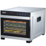 Aroma AFD-965SD 6-Tray Electric Food Dehydrator, Black