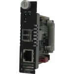 Perle CM-100-S2LC80 - Fiber media converter - 100Mb LAN - 100Base-TX, 100Base-ZX - RJ-45 / LC single-mode - up to 49.7 miles - 1550 nm