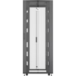 Vertiv VR Rack - 48U Server Rack Enclosure| 800x1200mm| 19-inch Cabinet (VR3357) - 2265x800x1200mm (HxWxD)| 77% perforated doors| Sides| Casters