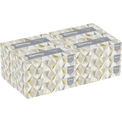 Kimberly-Clark Zip-Half Pack 2-Ply Facial Tissue, 125 Sheets Per Box, Case Of 12 Boxes