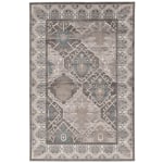 Linon Paramount Area Rug, 9ft x 12ft, Belouch Gray/Charcoal