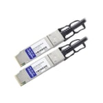 AddOn 7m Industry Standard QSFP+ DAC - Direct attach cable - QSFP+ to QSFP+ - 23 ft - twinaxial - passive