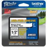 Brother TZ-AF231 Black-On-White Tape, 0.5in x 26.2ft