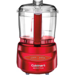 Cuisinart Mini-Prep Plus Processor - 3 Cup (Capacity) - 24 fl oz (Capacity) - 70 W Motor - Metallic Red