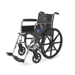 Medline Excel 2000 Wheelchair, 18in Seat, Black