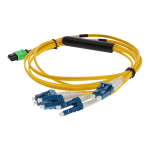 AddOn - Patch cable - LC single-mode (M) to MPO single-mode (F) - 1 m - fiber optic - 9 / 125 micron - OS1 - halogen-free - yellow