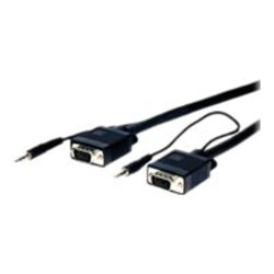 Comprehensive Pro AV/IT Series VGA With Audio HD15 pin Plug-To-Plug Cable, 12ft