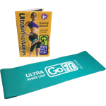 GoFit Single Ultra Power Loop (Teal, Medium X, 10 Pounds) - Teal - Latex