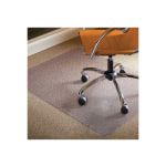 ES Robbins Natural Origins Hard Floor Chairmat, Standard Lip, 53in x 45in, Clear