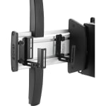 Chief Fusion Ultrawide Dual Monitor Clamp Accessory - For Displays 37-60in - Metal - Black