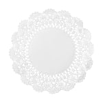 Hoffmaster Cambridge Lace Doilies, 5in, White, Case Of 1,000 Doilies